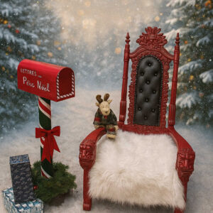 Trône du Père Noël