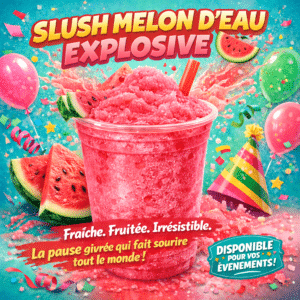 Saveur à slush Melon d'eau 1 litre